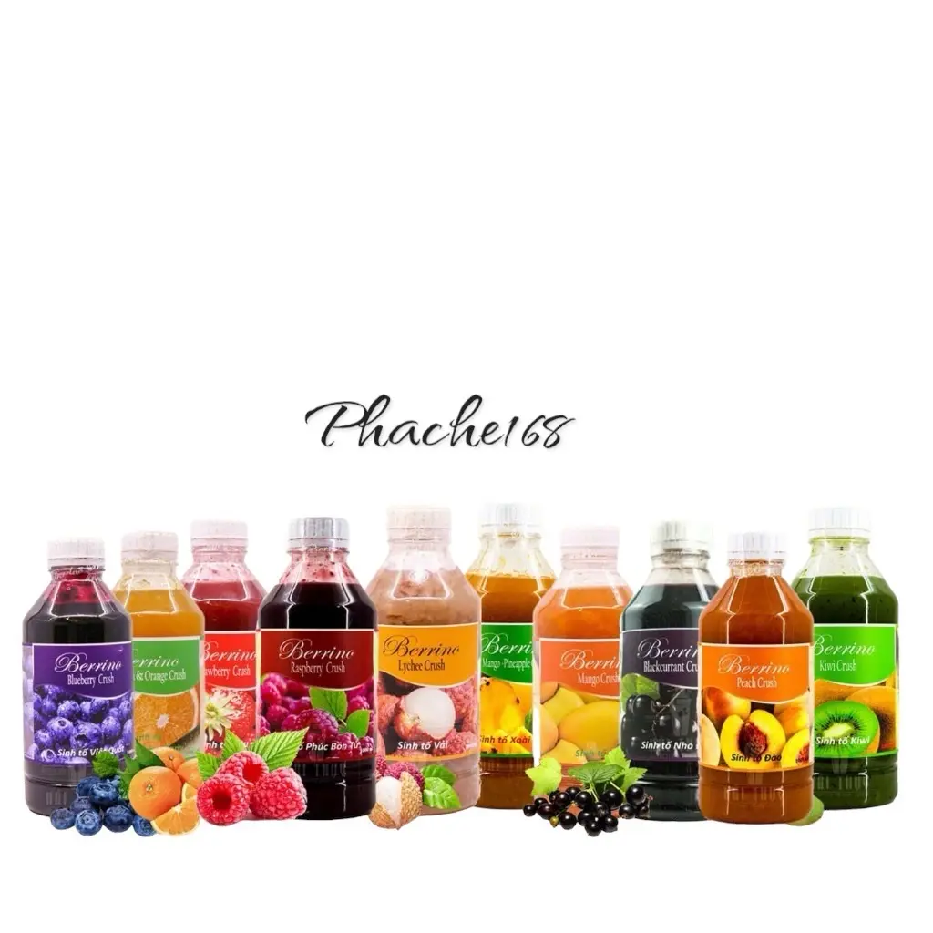 ￼Sinh Tố Berrino 1000ml [Đủ Vị - Date Mới]
