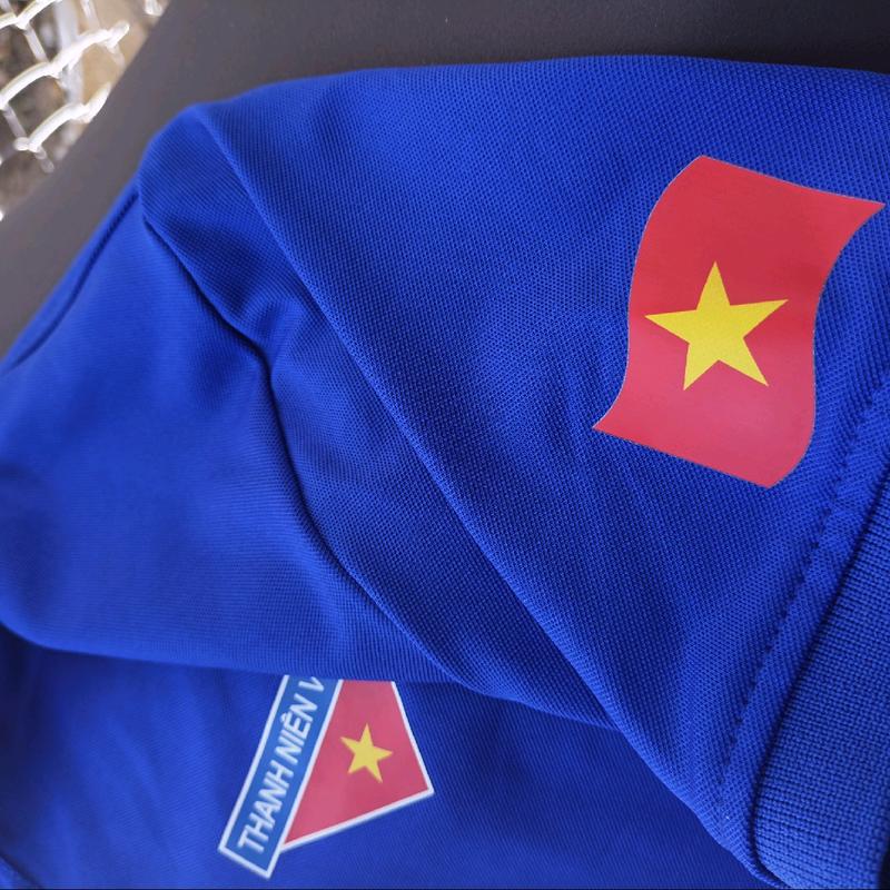 Áo đoàn 3S - Áo thun đoàn viên - Vải đẹp, form chuẩn, bền màu, chống nhăn, ưu đãi hôm nay 0