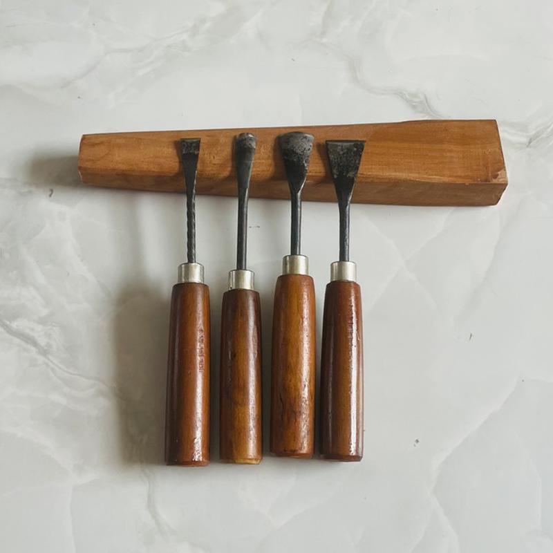 04 mũi đục bonsai chuyên dụng hàng thủ công kèm dùi gõ đục gỗ nghiến [DUC-013.5.7.8&DCK-10]