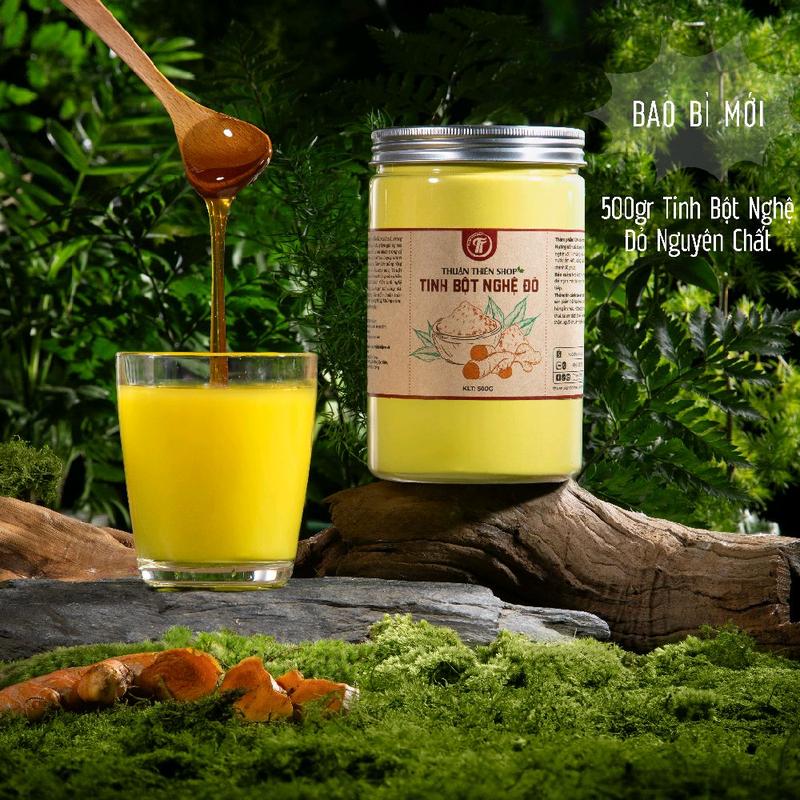 T.INH BỘT NGHỆ ĐỎ HỘP 0.5KG 0