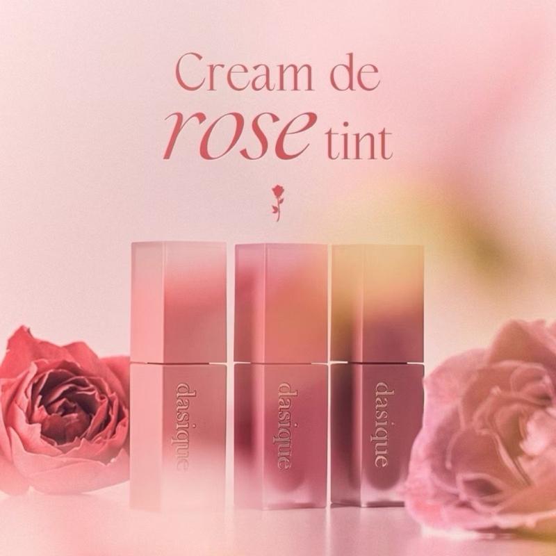 【Đang hot】 【Ưu đãi có thời hạn】 Son kem Dasique Cream De Rose Tint