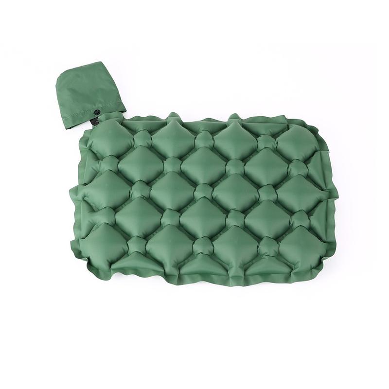 Portable Folding Inflatable Seat Cushion Moisture and Water Resistant With Storage Bag Air Sitting Pad Lightweight Chair Cushion Fishing 3