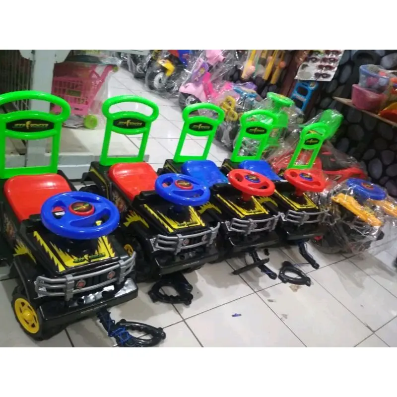 Mobil Mainan JR 551 Bisa Di Naikin Cowok Beraneka warna Set Hadiah Plastik 2