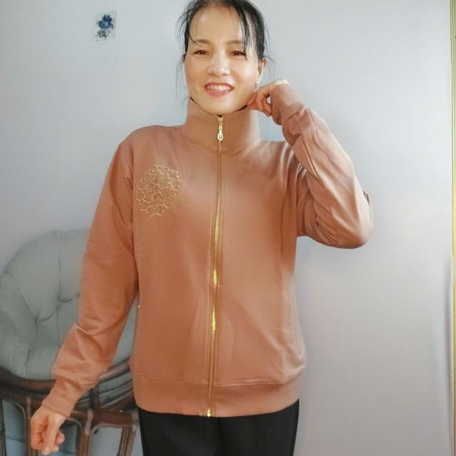 Product Introduction of Áo khoác trung niên Côttôn Mềm Mại (60_80kg), Size 5XL-7XL,không có nón 5