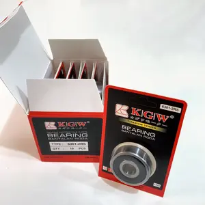 2pcs Bearing 6301-2RS KGW Klaher Laher Roda CB150R New / Megapro / Gl pro / Tiger Revo / Supra X / CS1 / Grand / Legenda / Prima / Satria fu / Thunder