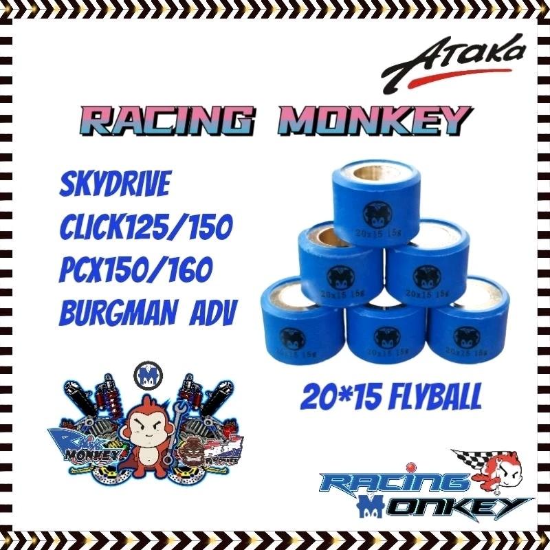 RACING MONKEY FLYBALL SKYDRIVE CLICK125/150 9G 10G 11G 12G 13G - TikTok ...
