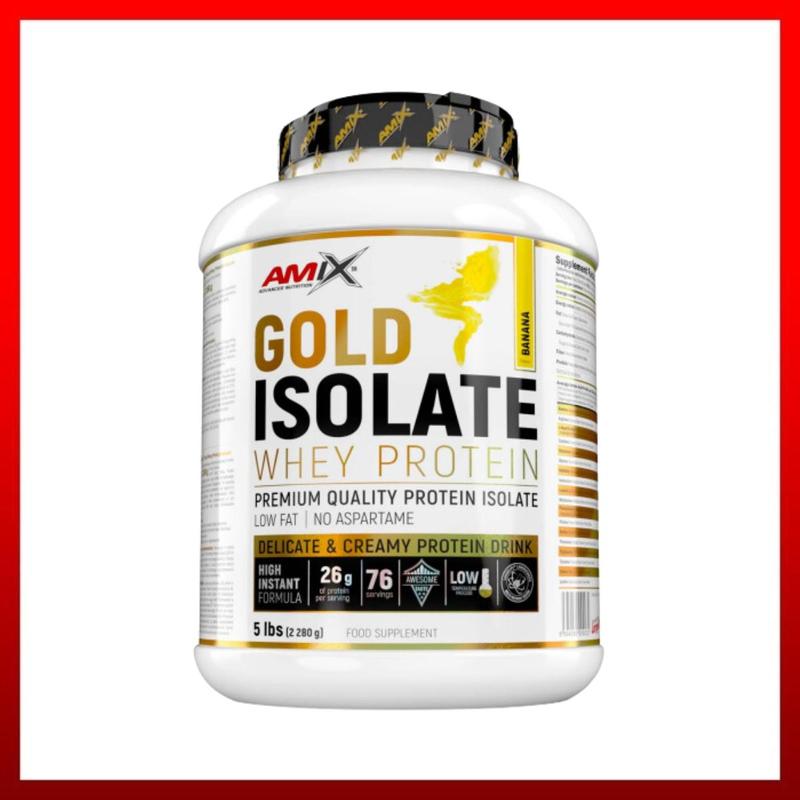 Bột Whey Protein Amix Gold Isolate 5lbs