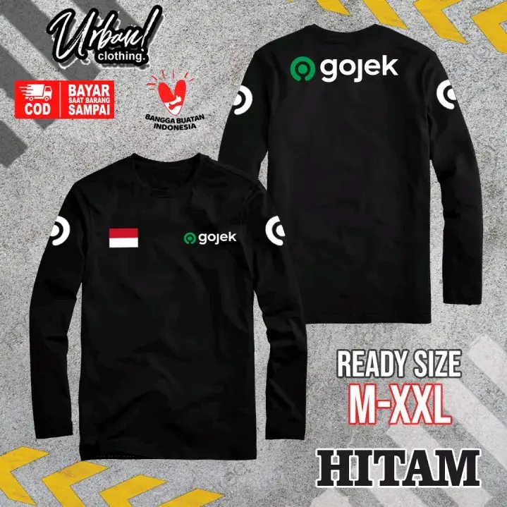Baju Kaos Distro Pria Wanita Baju distro Kaos combed premium kaos viral baju kaos GOJEK INDONESIA ojol kaos ojek online