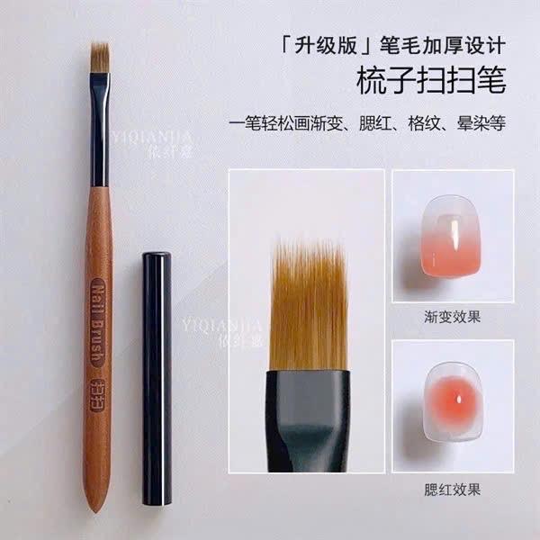 Các loại Cọ cơ bản làm nghề nail gồm cọ omber đầu tròn , cọ phẩy omber , cọ đắp gel cán đá , cọ đắp gel 2 đầu , cọ hoa cúc , cọ nét 2 đầu , cọ xoè , cọ nét cán đá size 9mm , 11mm ,cọ phẩy cán đá , dùng trong ngành làm móng nail làm đẹp nail Women Nữ