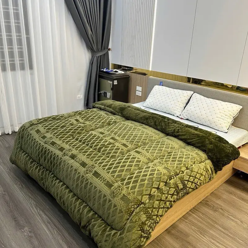 [ TỔNG HỢP ] Chăn mùa đông lông thỏ COCO , YUKI , nhập khẩu kích thước 2mx2m3 , rữ ấm , rữ nhiệt tốt 6
