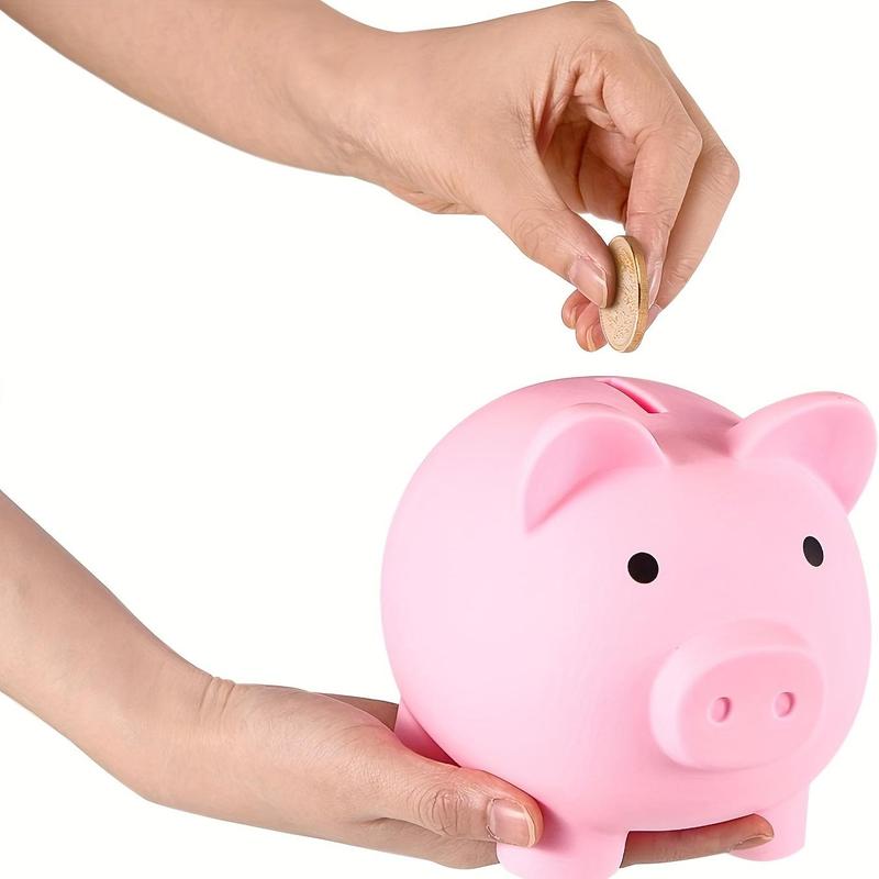 Cute Cartoon Piggy Bank, 1 Count Unbreakable Piggy Bank, Coin Bank, Home Decor, Birthday Gift for Boys and Girls 3