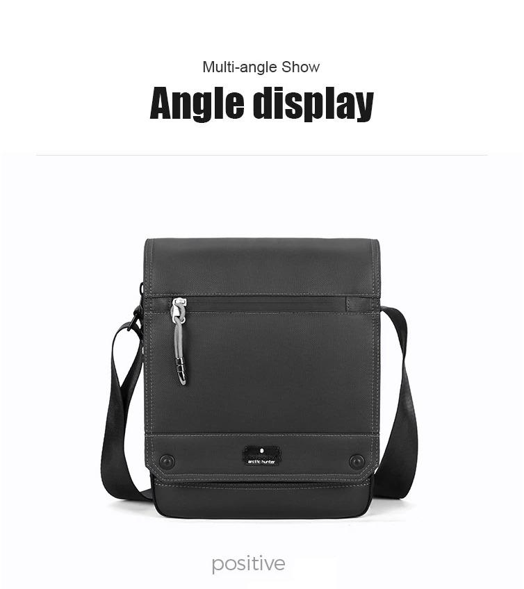 Product Introduction of Túi đeo chéo, đeo hông nam Arctic Hunter K00092 chất liệu Oxford chống thấm nước, thiết kế nhiều ngăn tiện dụng Bag Đeo Vai 6