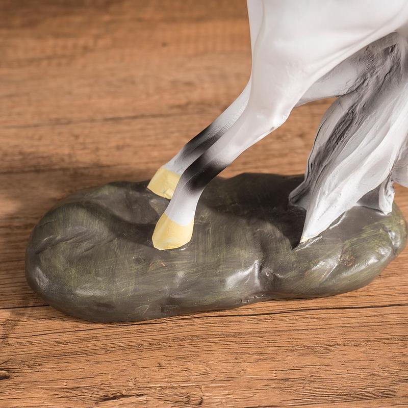 Horse Statue,  1 Count  European Style Resin Horse Ornament, Home Decor for Living Room & Office, Perfect Housewarming Gift 6