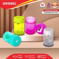Gambar GREEBEL Rautan Pensil Serutan Sharpener 123 (PCS) / Rautan Pensil dari GREEBEL_NEW Kota Administrasi Jakarta Barat 1 Tokopedia