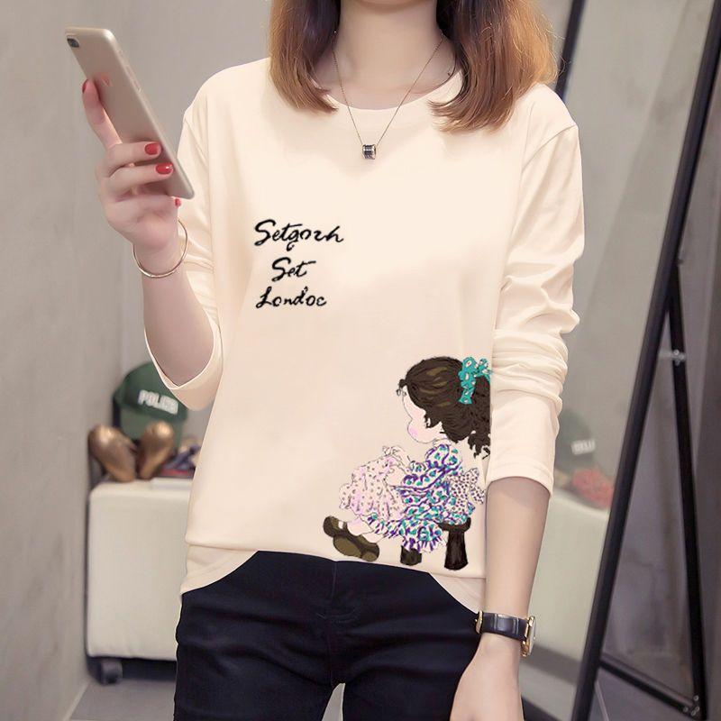 Product Introduction of Áo Thun Dài Tay, Màu Mơ Mùa Thu, Dành Cho Học Sinh Nữ, Dáng Rộng Vừa Vặn, Phong Cách Hàn Quốc, Ngoại Cỡ Ins, Quần Áo Che Nắng, Hàng Mới Về 2022 8