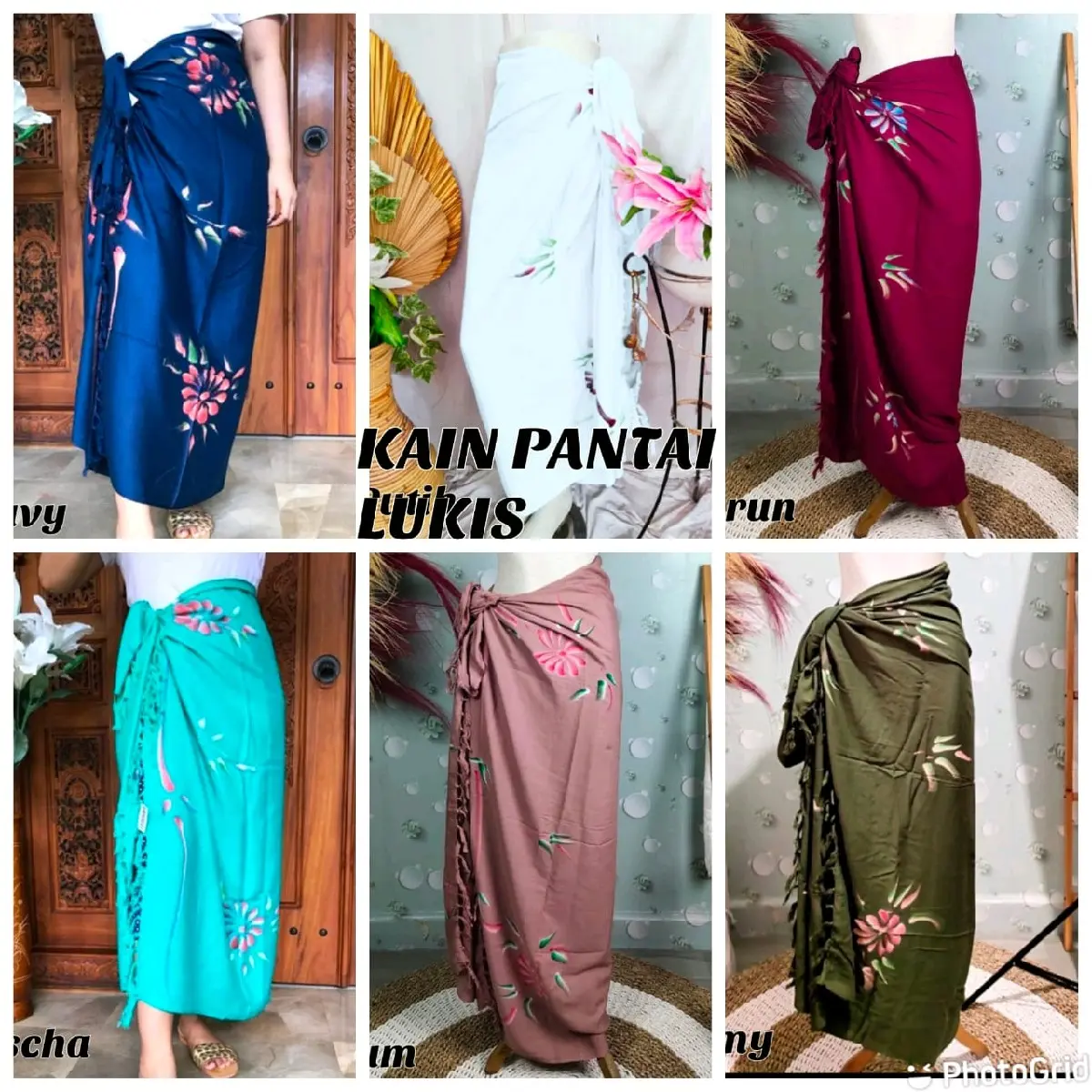 KAIN LUKIS BESUT BALI, PREMIUM