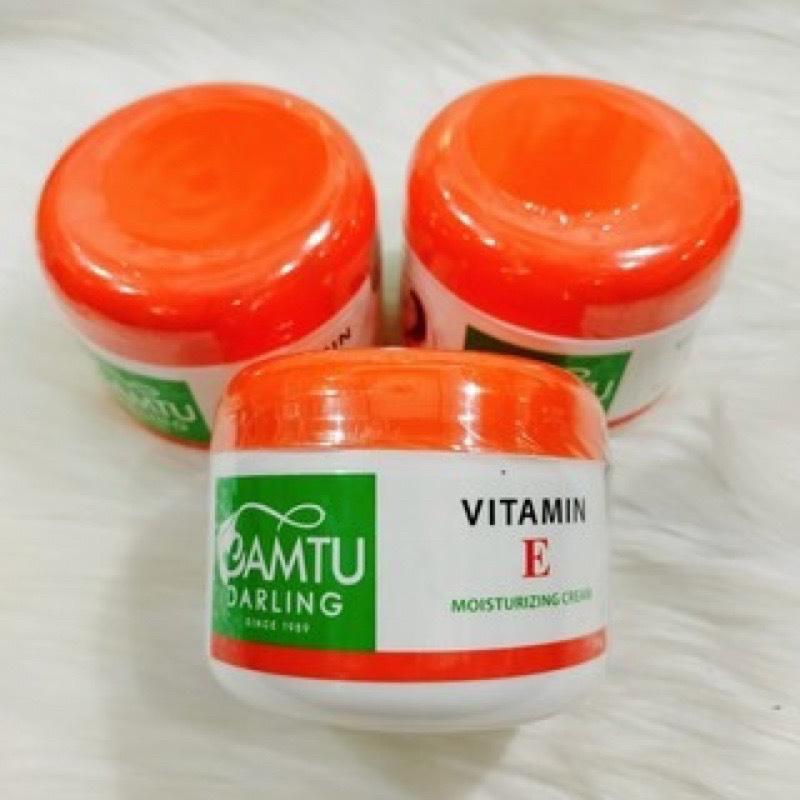 ( Nắp cam) Kem Dưỡng Ẩm Vitamin E Giúp Giữ Ẩm Mềm Mịn Da