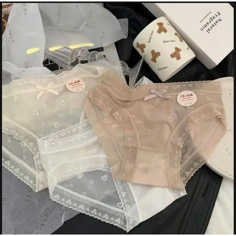 Combo 10 Quần Lót Nữ Ren Điều Hoà Thoáng Mát 7A ( Có Tách Lẻ 5), Chất Mịn Thoáng Mát  Women 5