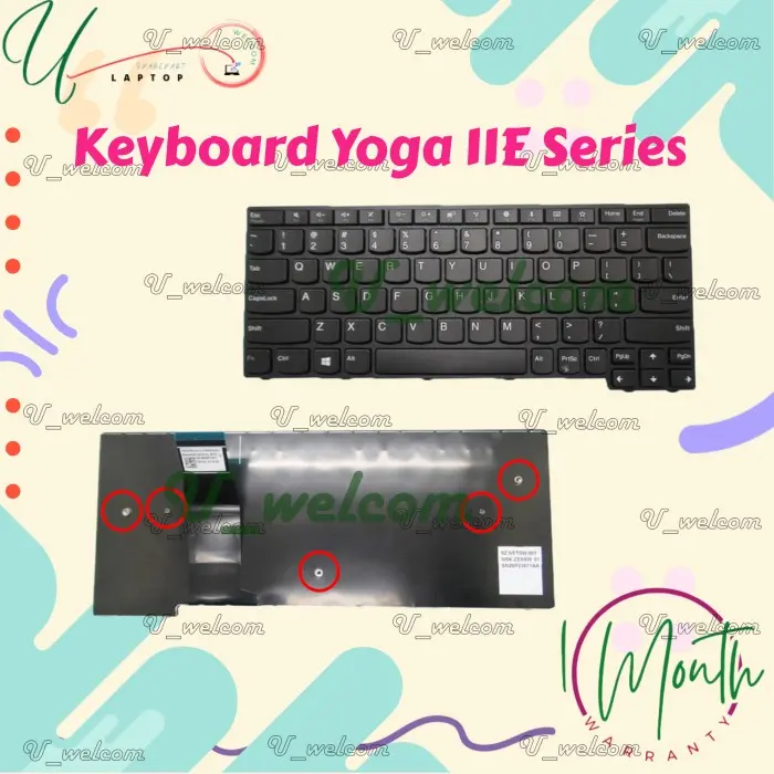 KB Keyboard Thinkpad 11e 5th Gen 20LR 20LQ Yoga 11e 20LN 20LM 01LX700 SN20P33671