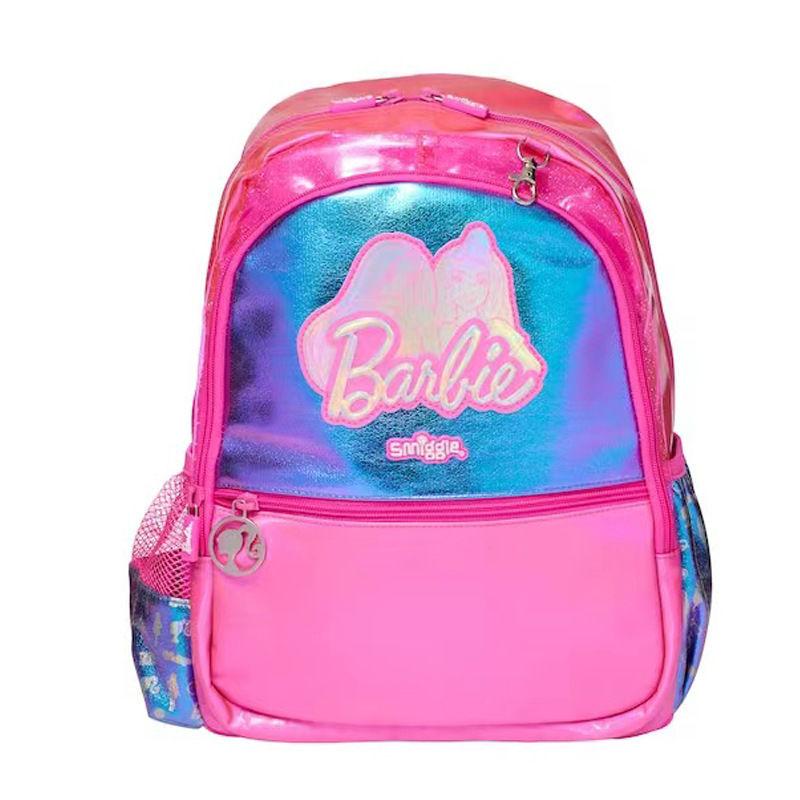 Product Introduction of Australian Smiggle Schoolbag Children's Pink Princess Barbie Pink Brutal Large Capacity Pencil Case Stationery Gift Bag Primary and Secondary School Student Backpack 3