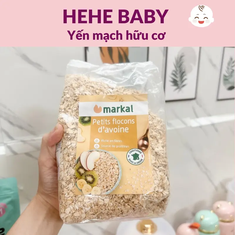Yến mạch hữu cơ cán mỏng nấu cháo, làm đậu hũ non, làm bánh Ngũ Cốc 1