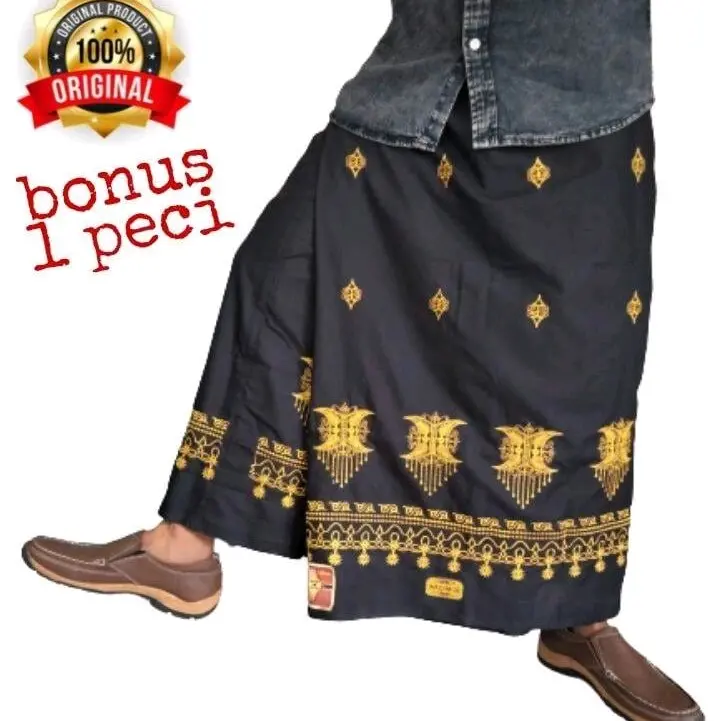 Sarung celana wadimor bordir  pintu aceh Katun Nyaman Lembut