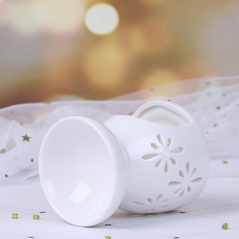 Product Introduction of [TUNI]  Ceramic Essential Oil Lamp Aroma Burner Aromatherapy Candle Fragrance Holder 23