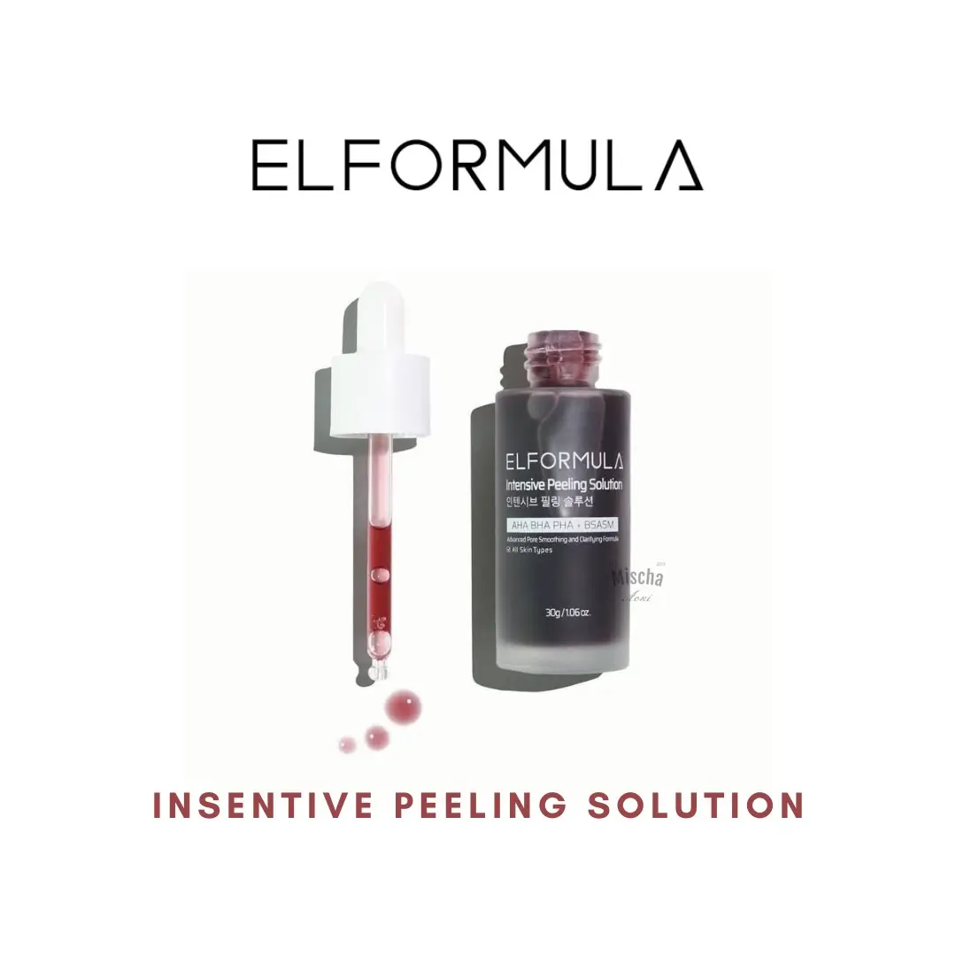 READY STOCK - BPOM Elformula Intensive Peeling Solution AHA BHA PHA 30g