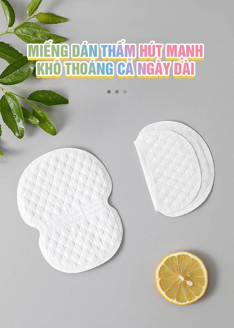 Product Introduction of 1 Gói 10 Miếng Dán Thấm Hút Mồ Hôi Nách Siêu Mỏng 2508 - PARISA 21
