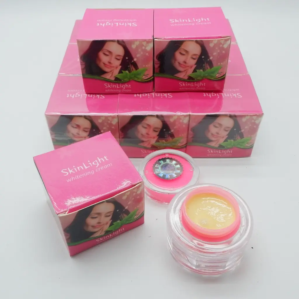 [ 12pcs ] Cream Skinlight Whitening Cream Original Cream Siang & Malam