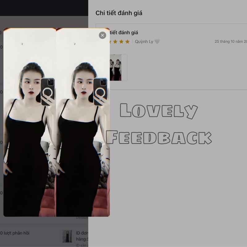Product Introduction of @gobystore Váy 2 dây body thun tăm co giãn BYGOBYSTORE 2
