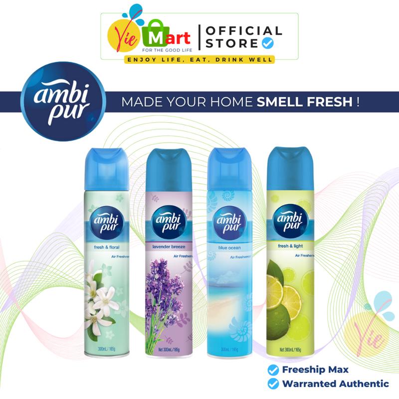 Xịt Phòng AMBI PUR Air Freshener Lưu Hương Dài Lâu - Đủ Phân Loại 300ml