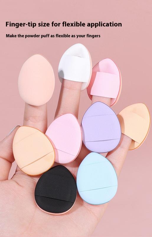 Product Introduction of Mút Trang Điểm, Kích Thước Nhỏ, Đệm Khí Ngón Tay Cái, Thích Hợp Để Sử Dụng Ướt Và Khô, Thích Hợp Cho Kem Nền Dạng Lỏng, Không Hấp Thụ Bột, Mút Đầu Ngón Tay Mỹ Phẩm Cosmetic 15
