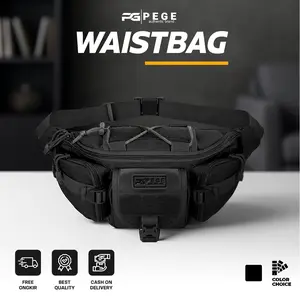 Tas Waistbag Tactital PEGE Falcon Selempang Bahu Pria Army - PG 9138