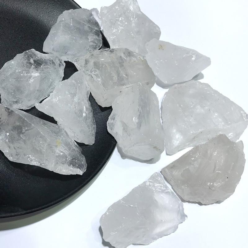 Product Introduction of Crystal PutihAAAA+ 100g Natural Mineral White Quartz Crystal Stone Rock Chips Specimen Healing collection natural crystal fish tank stone 4