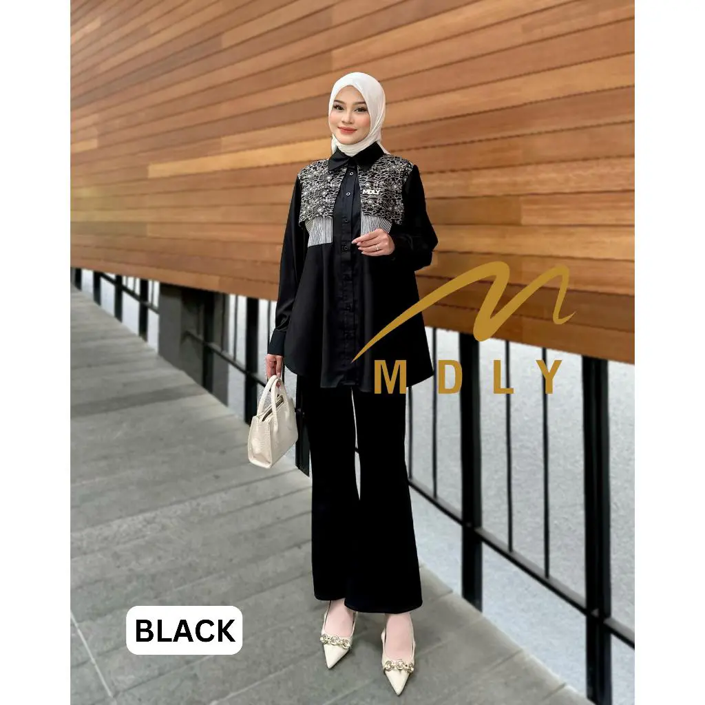 Baju kemeja atasan wanita Zyra Shirt by MDLY