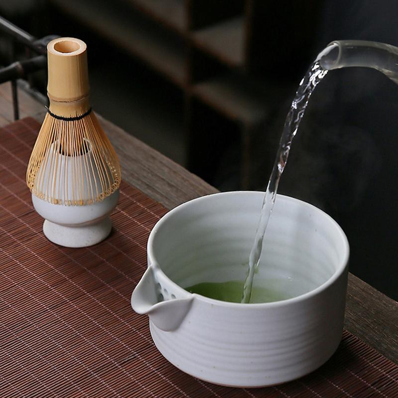 Product Introduction of Traditional Ceramic Matcha Bowl Smooth High Temperature Resistant Green Tea Maker Cup Large Capacity Tea Salad Soup Bowl for Tea Set Accessories 21