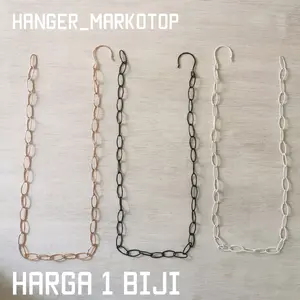Rantai Besi Display Gantungan Baju