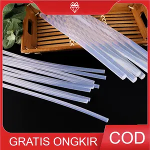 Glue Stick Isi lem Tembak 20cmx0.7cm LL005 Good Quality untuk Kerajinan Tangan Putih/Bening Cocok untuk Buket Bunga & Dekorasi