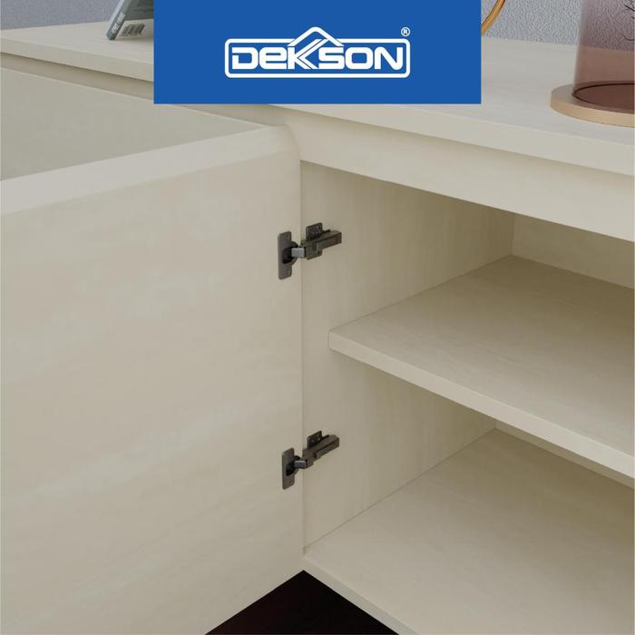 Gambar DEKKSON Engsel Sendok H-SERIES Slow Motion Soft Close SD 01N Titanium - FULL Titanium Nickel dari Dekkson Official Shop Kota Administrasi Jakarta Barat 5 Tokopedia