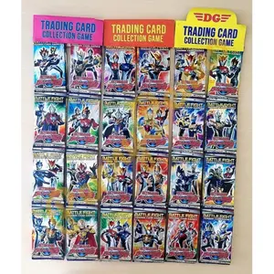 12pak kartu foil ultramen isi 96lembar kartu