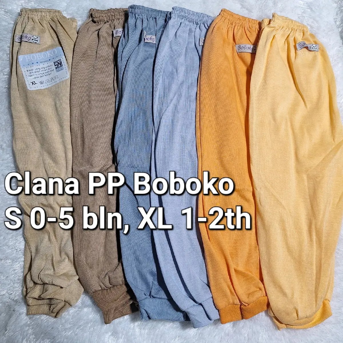 6 pc Celana Panjang Tidur anak Boboko