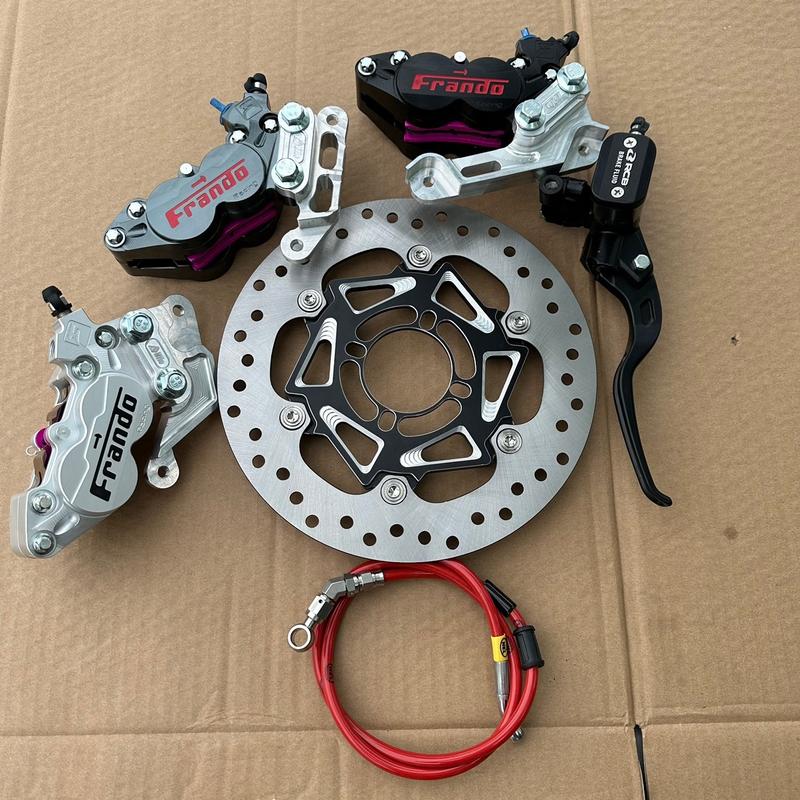 Combo 5 Món ( Heo + Bát + Đĩa + Dây Dầu + Tay Thắng ) Gắn Cho Xe Sirius 50/110 Bánh Mâm Phụ Tùng Phanh