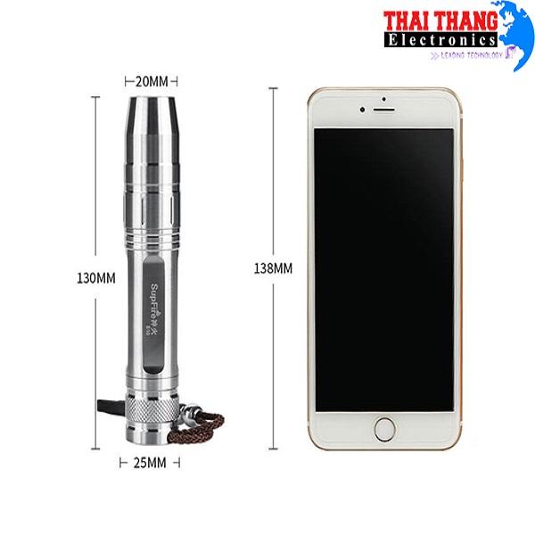 Đèn pin soi đá quý Supfire S10 6