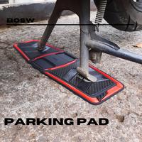 Gambar BOSW  Motorcycle Parking Pad Standar Tengah Aksesoris Motor Bahan Karet - Merah dari BOSW Kota Cimahi 1 Tokopedia