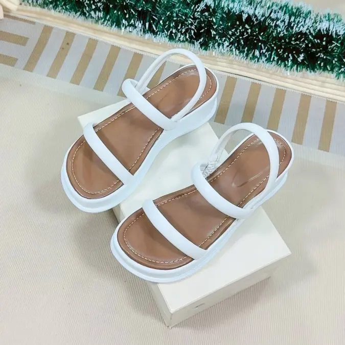 sandal dép  bánh mì quai ngang đơn giản XINH XẮN Chơi TẾT T07 1