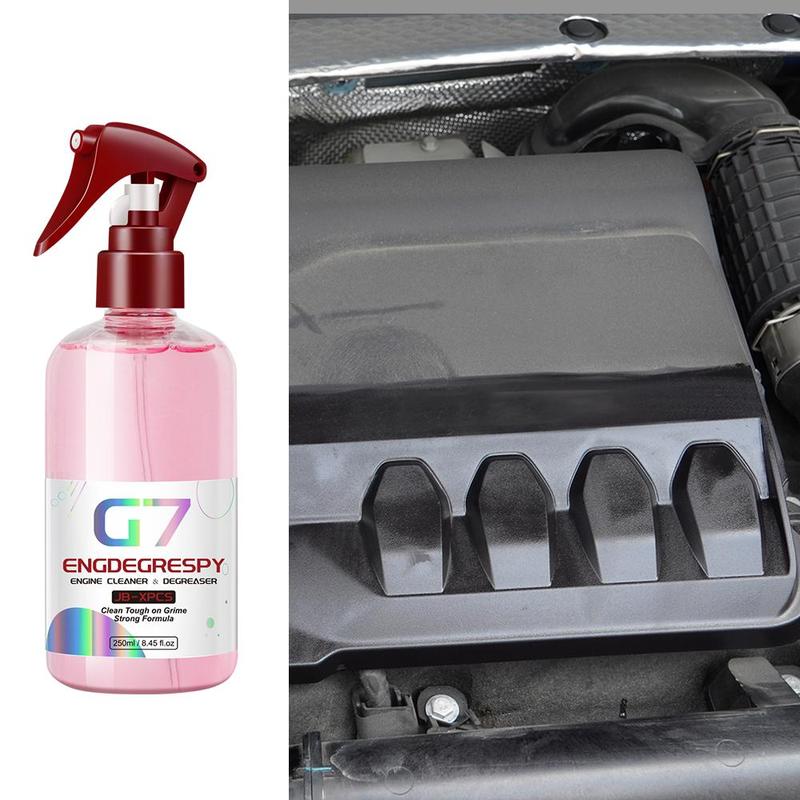 Product Introduction of Car Engine Bay Cleaner, 1 Count Powerful Decontamination Oil Dust Grease Remover, Professional Engine Warehouse Compartment Cleaner 4