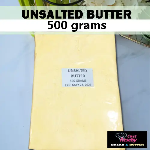 Unsalted Butter 500 grams (New Formula) Expiration: February 26, 2026