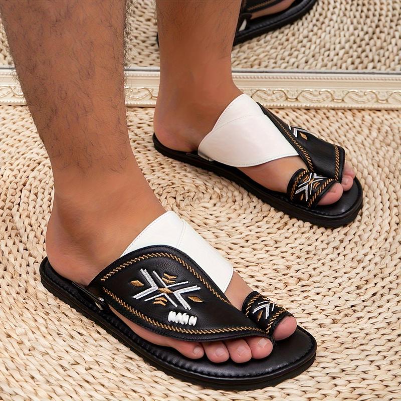 [Lightweight Men's] Comfortable and Lightweight Men's, Men's Sandals, Shoes, Arab Slides, Casual Flip Flops |   Gift Eld, Gift Ramadan Boy Footwear 5
