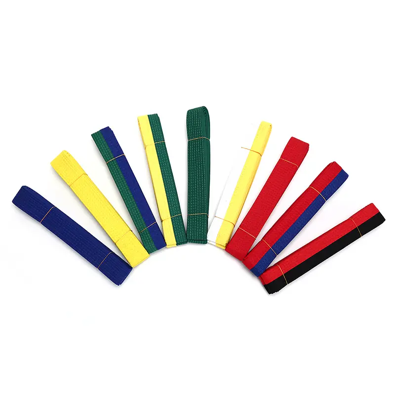 taekwondo martial arts belt karate judo uniform waistband strap sash 220cm